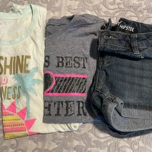 DKNY Kids Denim Shorts